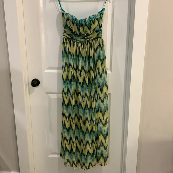 harper maxi dress blue size s Why You Should Get An Alluring One Shoulder Chiffon Bridesmaid Dress main image 0